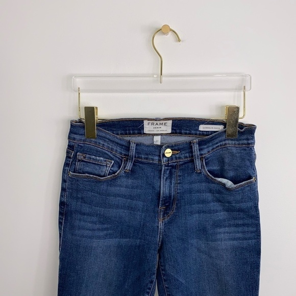 Frame Le Skinny de Jeanne in Fillmore Skinny Jeans, Stretchy, $209 Women's Sz 27 - Picture 4 of 11